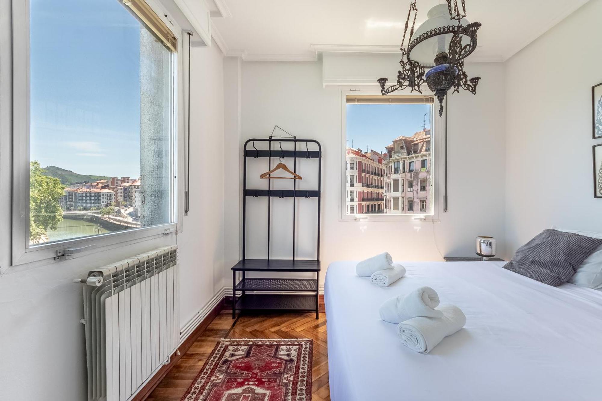 Apartamento Con Vistas A La Ria Bilbao Ngoại thất bức ảnh