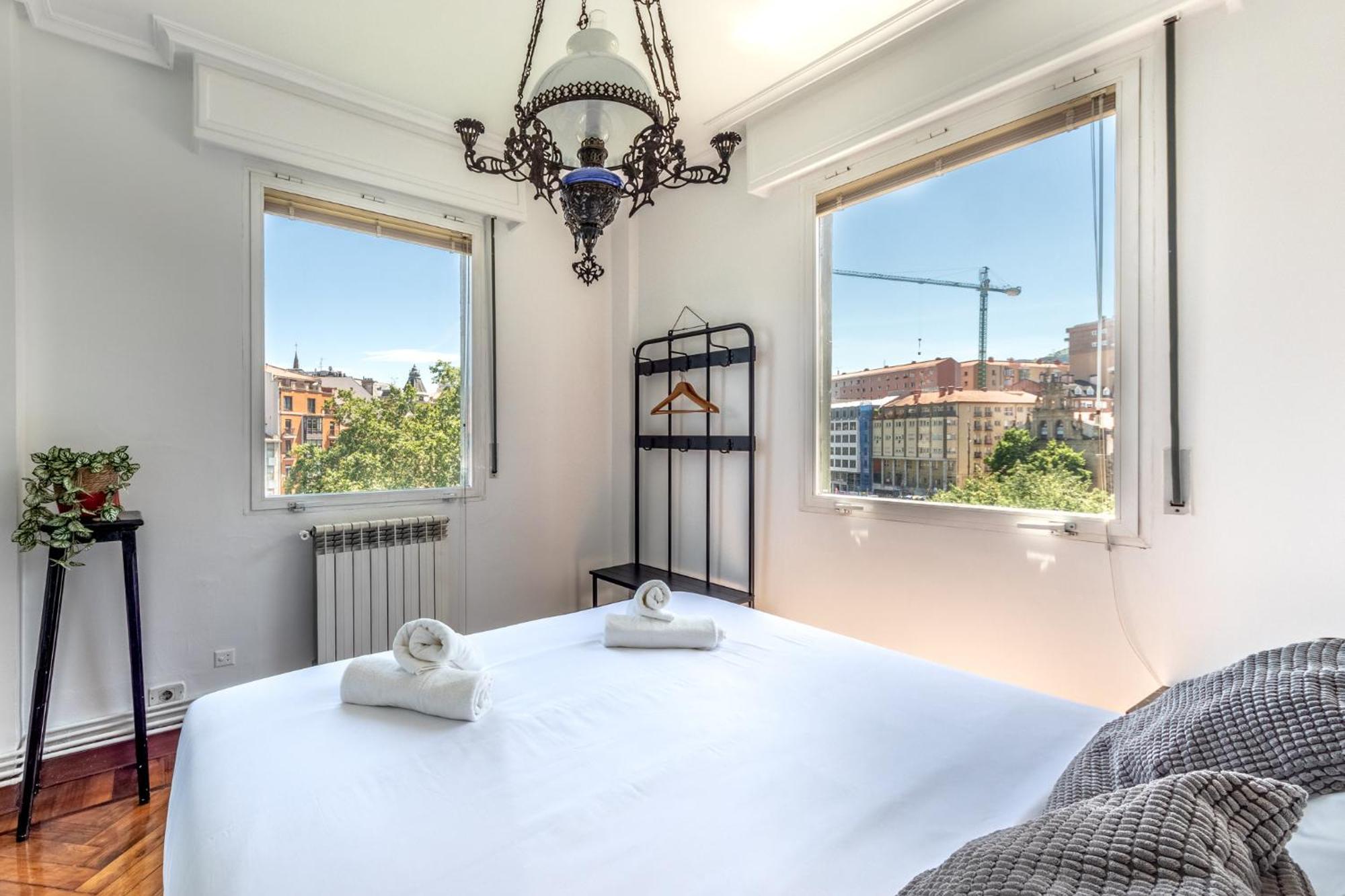 Apartamento Con Vistas A La Ria Bilbao Ngoại thất bức ảnh